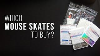 Which mouse skates to buy? Comparing Tiger Arc 1, Tiger Arc 2, Tiger ICE and Corepad Skatez