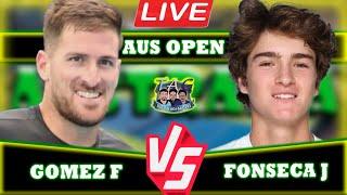 LIVE: Fonseca J vs Gomez F • Australian Open 2024 Qualifiers #Fonseca #Gomez #AustralianOpen