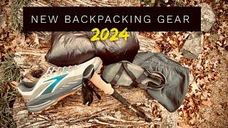 NEW BACKPACKING GEAR FOR 2024 #gear