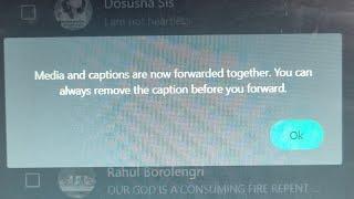 What is Media and Caption are now send together in WhatsApp