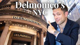 Revisiting Delmonico’s. NYC’s Most Iconic Steakhouse and Eating Massive Steak