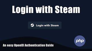 How to add a Login with Steam button using PHP & Open ID