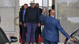 BREAKING NEWS! UHURU KENYATTA ARRIVES IN IVORY COAST MONTHS AFTER SPECULATIONS THAT HE IS SICK!