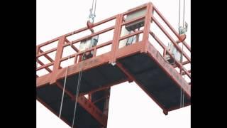 Building hoist Construction Elevator Cradle Lifter Gondola Suspended Platform products show