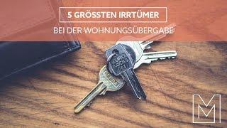 Die 5 größten Irrtümer bei der Wohnungsübergabe - Tipps von MR.MONEYPENNY