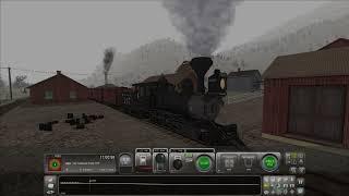 Downhill Freight - Clear Creek Narrow Gauge - Baldwin Consolidation 2-8-0 - Train Simulator Classic