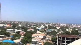 Mogadishu aerial view