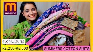 MEESHO COTTON SUIT SETS UNDER RS.500|MEESHO COTTON KURTA SETS UNDER RS.500|MEESHO KURTIS UNDER 500