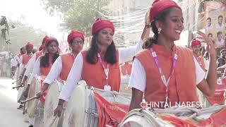 Mitraangan Pathak Dhol Tasha #hyderabad | Kadak performance at khairatabad Ganesh 2023 | #festival