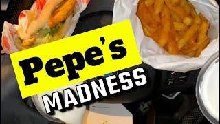 Pepe’s Piri Piri LARGE FRIES! ASMR CAR FOOD GUY EATING 