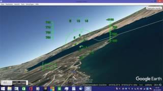 Google Flugsimulator Tiefflugabenteuer  Dalmatinische Küste , Rijeka nach Podgrica