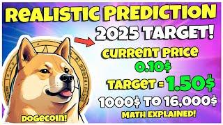 DogeCoin Price Prediction 2025 - Can It Reach 1.50$ This Bull Run? (Realistic Prediction)