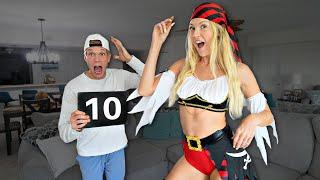 RATING MY FIANCE'S HALLOWEEN COSTUMES!!!