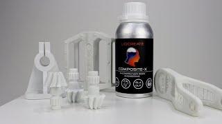 Liqcreate Composite-X 3D-printing resin - Official release video