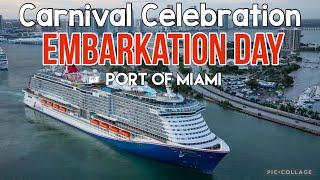 Carnival Celebration ️ | Embarkation Day | Port of Miami | Food & Travel by Marie