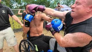 STREETBEEFS (Wheelchair Boxing) | HELL ON WHEELS vs IRAQI ASSASSIN