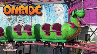 Elliot / Nessy Coaster (Onride POV) Kirmes Winterfoor Aalst 2025 – Achterbahn – Roller Coaster POV