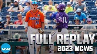 Florida vs. TCU: 2023 Men's College World Series semifinals | FULL REPLAY