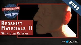 Brograph Tutorial 069 - Redshift Materials Part II