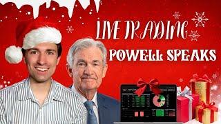 POWELL SPEECH: LIVE TRADING | GOLD, USD, SPX500 & More!