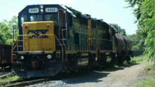 CSX Working In Hagerstown Yard, Maryland