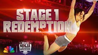 LEAK: Will the Reigning Women's Champ Get Stage 1 Redemption? | American Ninja Warrior | NBC