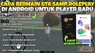 CARA BERMAIN GTA SAMP ROLEPLAY DI ANDROID UNTUK PLAYER BARU