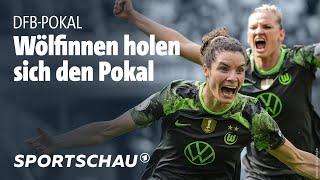 Bayern München - VfL Wolfsburg Highlights DFB-Pokal, Finale Frauen | Sportschau Fußball