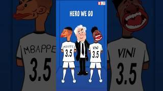 Mbappé situation on his first day at Real Madrid  #mbappe #vinijr #realmadrid