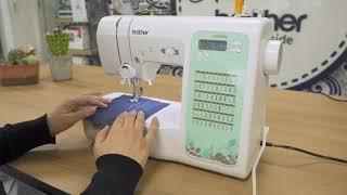 Curso de uso máquina de coser computarizada CS6000XL