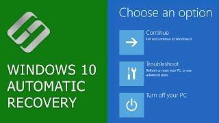 Repair Windows With the Automatic Recovery Console / How to Enter the Recovery Environment ️‍️