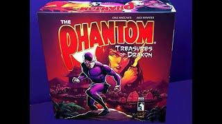 The Phantom: Treasures of Drakon board game - Unboxing Video