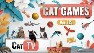 CAT Games | Ultimate Cat TV Compilation Vol 121 | 6 HOURS  