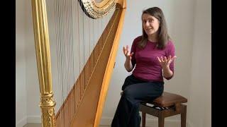 How high should you sit at the harp? - Coffee Break Harp 1