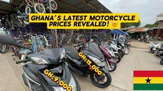 Ghana's Latest Motorcycle Prices Revealed! #2024 #ghana
