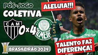 SHOW! ALELUIA! COLETIVA ABEL FERREIRA | PÓS-JOGO | ATLÉTICO-MG 0X4 PALMEIRAS | BRASILEIRÃO 2024