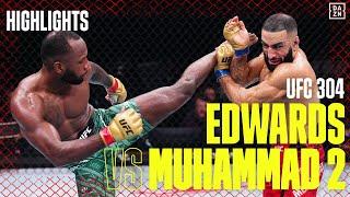 Leon Edwards vs Belal Muhammad 2 | UFC 304 | DAZN Highlights| DAZN Highlights