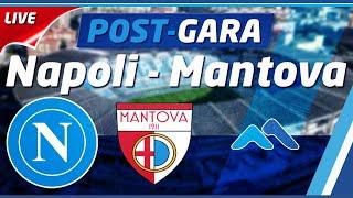  Live: #Napoli #Mantova POSTPARTITA  Seconda AMICHEVOLE #Conte 