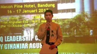 Cover Men's Health & Bos TMB Candidate Speech on stage : Agus Sukarji