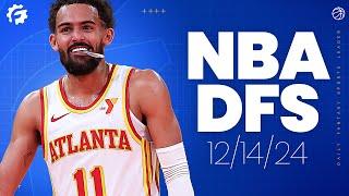 NBA DFS Picks & Strategy for #DraftKings & #FanDuel (12/14/24)