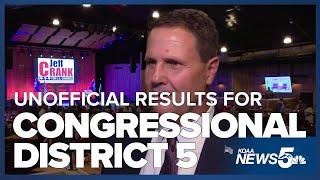 Unofficial results in the 5th Congressional District Primary Election