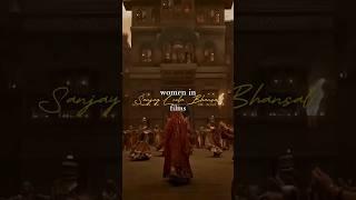 Women in Sanjay Leela Bhansali movies #shorts