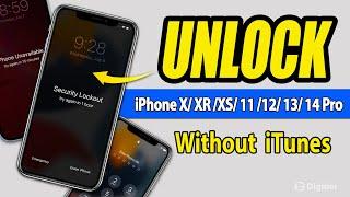 Got an iPhone Unavailable Message on iPhone X XR XS 11 12 13 14 Pro? 3 Ways to Fix it!