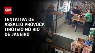 Tentativa de assalto provoca tiroteio no Rio de Janeiro | CNN NOVO DIA