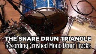 The Snare Drum Triangle Trick - Recording Mono Crushed Drums | with Dylan Wissing