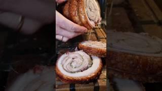 Porchetta vom Monolith Classic. #Monolith #keramikgrill #grill #grillen #porchetta