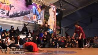 KAKU & YOSHI vs KILL & POCKET  Chelles Battle Pro 2011 Bboy 2on2 Semi-Final  YAK FILMS