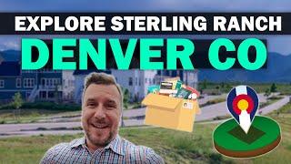 VLOG tour of New Construction in STERLING RANCH | Homes in DENVER COLORADO