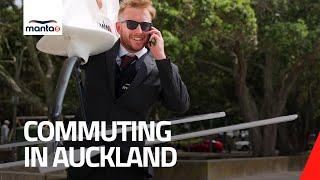 Commuting in Auckland | Manta5 Hydrofoil Bikes