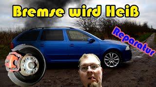 Skoda Octavia 2 1Z RS | Bremse wird zu warm - Reparatur - Tutorial - Erklärbär-